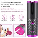  CAC - set za akumulatorski fen za kosu (sivo-rozi) | shoptok.hr