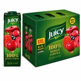 Juicy 100 % bobičasto voće i jabuka, 6 × 1 l XXL | shoptok.hr