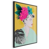  Plakat - Flowers in the Hair 29.7x42 Crni okvir | shoptok.hr