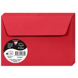 Clairefontaine kuverte Pollen 114x162mm 120gr intensive red 1/20 | shoptok.hr