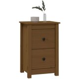  Noćni ormarići 2 kom boja meda 40x35x61 5 cm od borovine | shoptok.hr