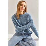 Bianco Lucci Women's Patterned Knitwear Sweater cene