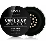 NYX Professional Makeup Can't Stop Won't Stop puder u prahu nijansa 01 Light 6 g