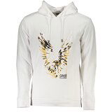 Cavalli Class MEN&#39;S WHITE ZIPLESS SWEATSHIRT Cene