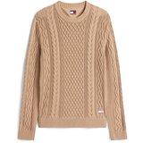Tommy Jeans Pulover taupe siva Cijene