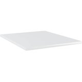 Police za knjige 8 kom visoki sjaj bijele 40x50x1,5 cm drvene | shoptok.hr