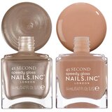 Nails Inc. 45 Second Mocha Mousse set lakov za nohte | Shoptok.si