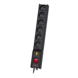 LESTAR LX 610 G-A K.:CZ 3.0M power extension 5 m 230 AC outlet(s) Indoor Black | shoptok.hr