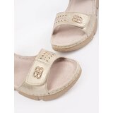 GOODIN Women's Gold Sandals | shoptok.hr