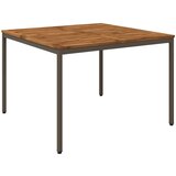  Stol za večeru u vrtu Prirodna i kava 110 x 108,5 x 75 cm | shoptok.hr