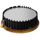 APLED - LED ugradna svetiljka RONDO WOODLINE LED/6W/230V 3000K, prečnik 15 cm, masivni jasen | Eponuda.com