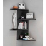 MID.YOU STENSKI REGAL 45/77/45 cm črna | Shoptok.si