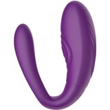 Mrow - punjivi, vodootporni vibrator s 3 motora (ljubičasti) | shoptok.hr