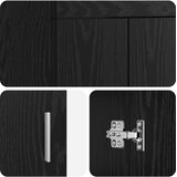  Set namještaja za kupaonicu Crni hrast 81 x 40 x 84,5 cm | shoptok.hr