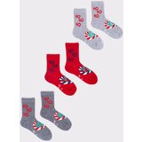 Yoclub kids's christmas socks 3-Pack SKA-X046U-AA00 cene