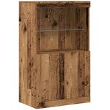  LED komoda Smeđa 60 x 37 x 100 cm Konstruirano drvo | shoptok.hr