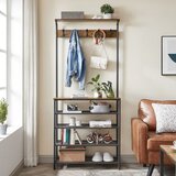  Stalak za kapute NAVOR, braon/crna | Eponuda.com