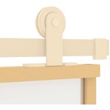  Klizna vrata zlatna 76x205 cm matirano staklo ESG i aluminij | shoptok.hr