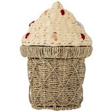Bloomingville Mini Dječja kutija za pohranu od morske trave u prirodnoj boji ø 28x41 cm Cillie – Cijene