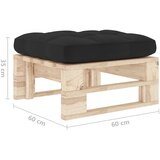  Vrtni otoman od paleta od impregnirane borovine | shoptok.hr