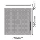 Osram LED panel za ugradnju u spušteni plafon ESSENTIAL LED/36W/230V 4000K 60x60 cm | Eponuda.com