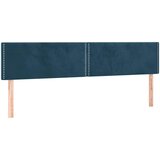  Krevet s oprugama i madracem tamnoplavi 160x200 cm baršunasti | shoptok.hr