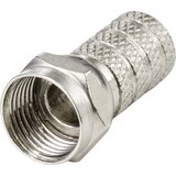 TRU COMPONENTS TC-9556788 F-konektor Priključki: F-vtič Premer kabla: 6 mm 1 kos, (20434802) Cene