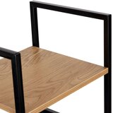 Modern Home LOFT drvene police za knjige, 5 razina 144,5 x 29 cm | shoptok.hr