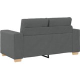SOFA 3 pcs Tamno siva 221 x 80 x 80 cm Platnasta tkanina | shoptok.hr