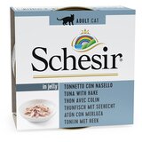  Varčno pakiranje Schesir v želeju 24 x 85 g - Tuna z osličem | shoptok.hr