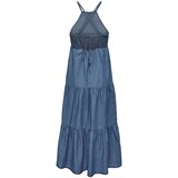 Only Dolge obleke VESTIDO VAQUERO LARGO MUJER 15254685 Modra | Shoptok.si