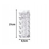  Vlažilec zraka difuzor aromaterapija LED RGB USB 1000ml kristal | Shoptok.si