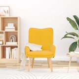  Fotelja Svijetlo žuta 63 x 67 x 94 cm tkanina | shoptok.hr