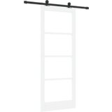 vidaXL drsna vrata s kompletom 'ORKDAL'bela 83x211 cm | Shoptok.si