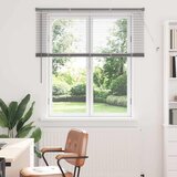 vidaXL Okenska roleta z zavesami Srebrna 130 x 130 cm Aluminij | Shoptok.si
