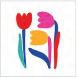 PPD Papperproducts Design Tulipes - Salvete - Tulipes, 33x33 cm Cene