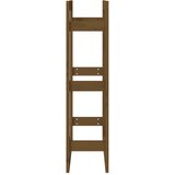  Stalak za drva za ogrjev boja meda 60x25x100 cm od borovine | shoptok.hr