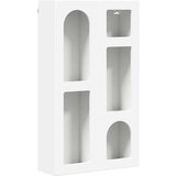 Viseći Viseča omarica s polico Bela 59 x 20 x 100 cm Konstruiran les, (5000113029) | Shoptok.si