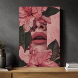  Slika FLORAL LIPS | Talijansko platno | shoptok.hr