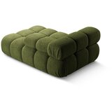 Micadoni Zelena modularna sjedeća garnitura od bouclé tkanine (s desnim kutom) Bellis – Home | shoptok.hr