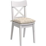  Jastučići za sjedenje 4 pcs Bež 40 x 40 x 6 cm Mikrofibra | shoptok.hr