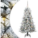 vidaXL Umjetno božićno drvce s nogom s stalakom Zelena 150 cm PE i PVC | shoptok.hr