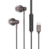 slušalice sa mikrofonom in-ear USB-C, Type-C, SL-TPK03 black, 39569
