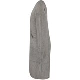 Pri Long melange knit cardigan sweater with pockets IRMINA | shoptok.hr
