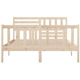  Okvir za krevet od masivnog drva 140 x 200 cm | shoptok.hr