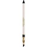Dolce & Gabbana Sleek Kohl Glider svinčnik za oči s čopičem odtenek 01 Total Black - True Black 1.2 g | Shoptok.si
