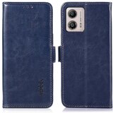INORCO ABEEL Za Motorola Moto G53 5G PU usnjena torbica proti praskam Crazy Horse Texture Denarnica Ovitek za telefon, (22036735) Cene
