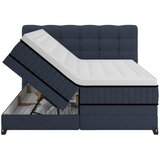 Premium Living Postelja Boxspring Carmen C, Modra, 180x200 | Shoptok.si