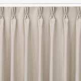  Curtain CARMENA color beige style classic flex 9.5 cm with double pleat braid 220x245 HOMEDE | shoptok.hr