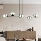  Visilica na sajli ROSSI 6xE14/10W/230V crna/siva | Eponuda.com